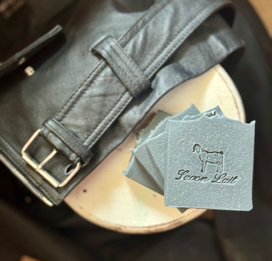 Leather Jacket Goat Milk Soap