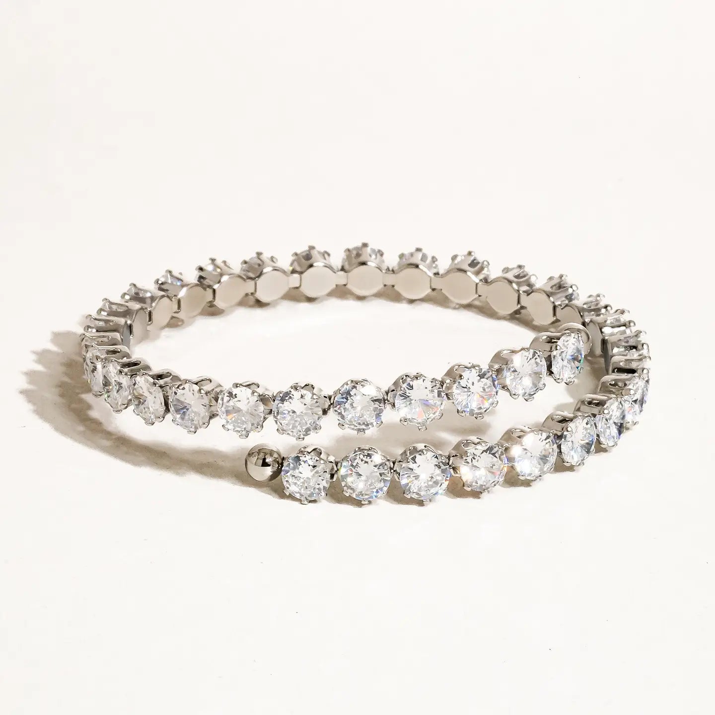 Maëlys 18K Gold Non-Tarnish Cz Glam Bracelet