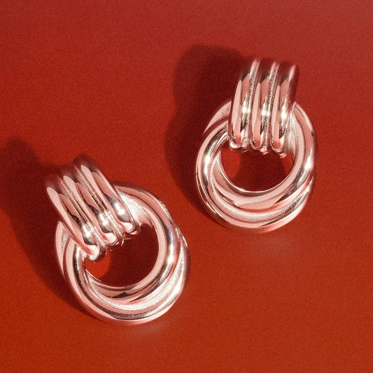 Wanda 18K Gold Non-Tarnish Classic Hoop Earring